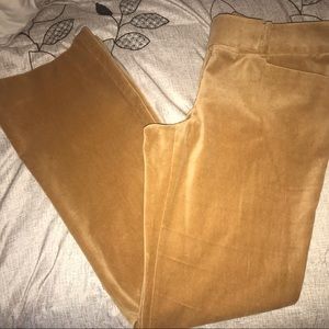 Velvet pants